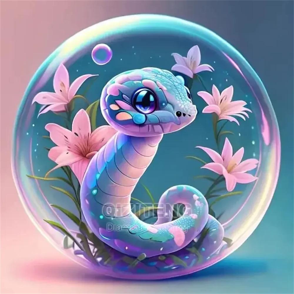 5D AB Diamond Painting Unicorn Tiger Dog Glass Ball Animal Picture Cross Embroidery Mosaic Kit Hobbies Diy Decoration