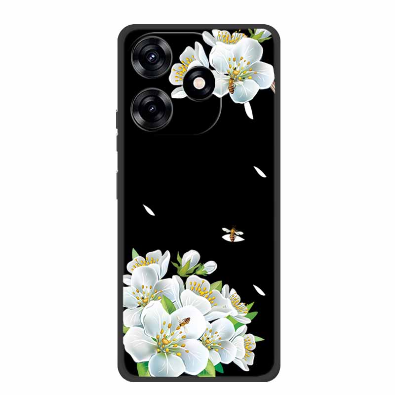 Funda For Infinix Hot 30 Case Hot30 Phone Cover Black Silicone Soft Phone Case For Infinix Hot 30 30i NFC Back Cover Case Capas
