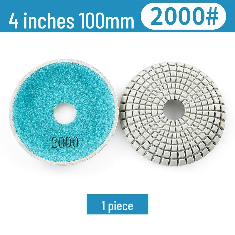 Curved Bowl Wet Grinding Pad for Marble & Quartz - Angle Grinder Compatible