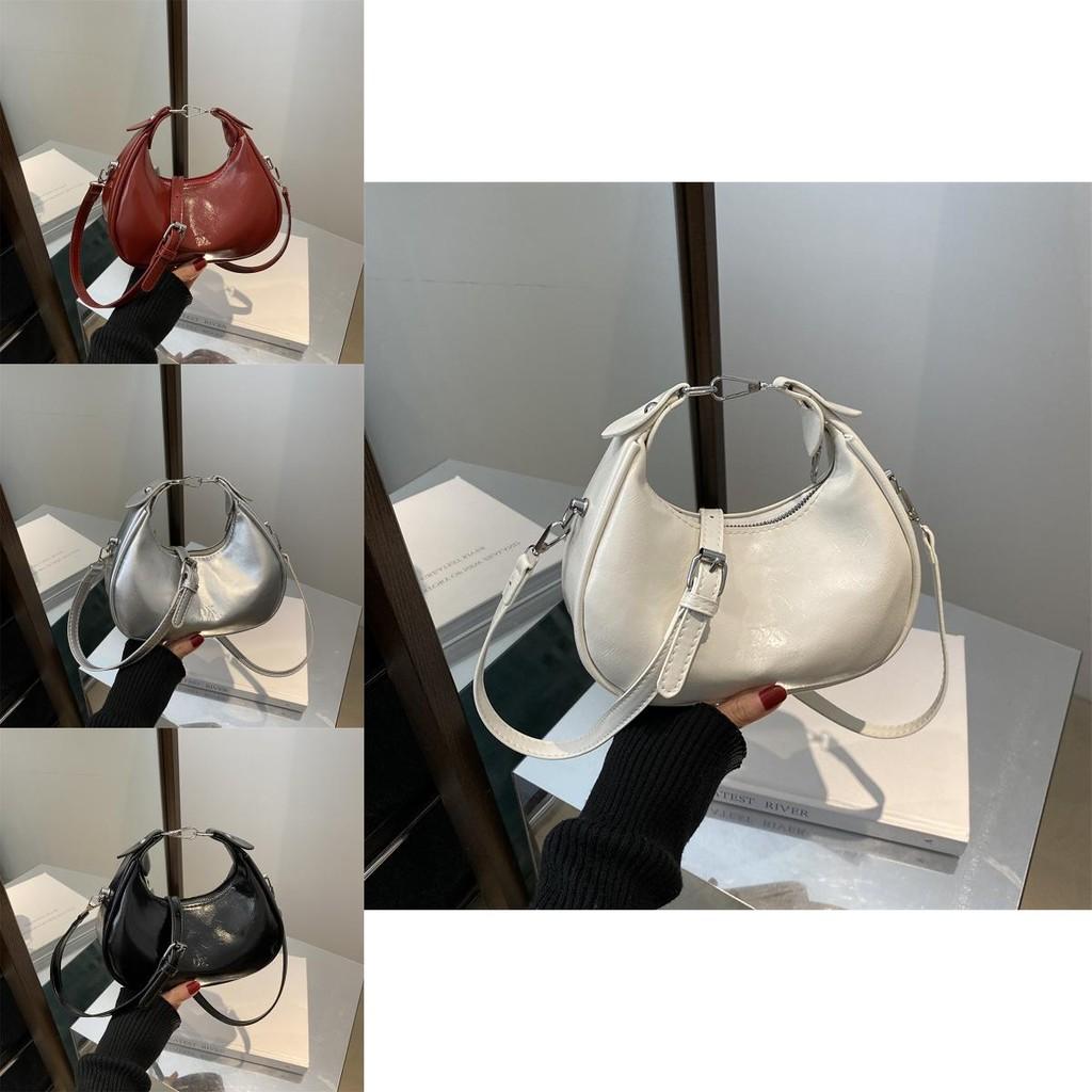 Fashionable Trendy Women's Crescent Shoulder Bag Versatile For Casual Outfits In Multiple Colors