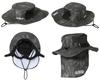 [Tabarua] Solhatt Surfhatt UPF50+ Unisex Bred brem UV-beskyttelse Solskjerm TM1006 (LEAF VINTAGE, 61cm)
