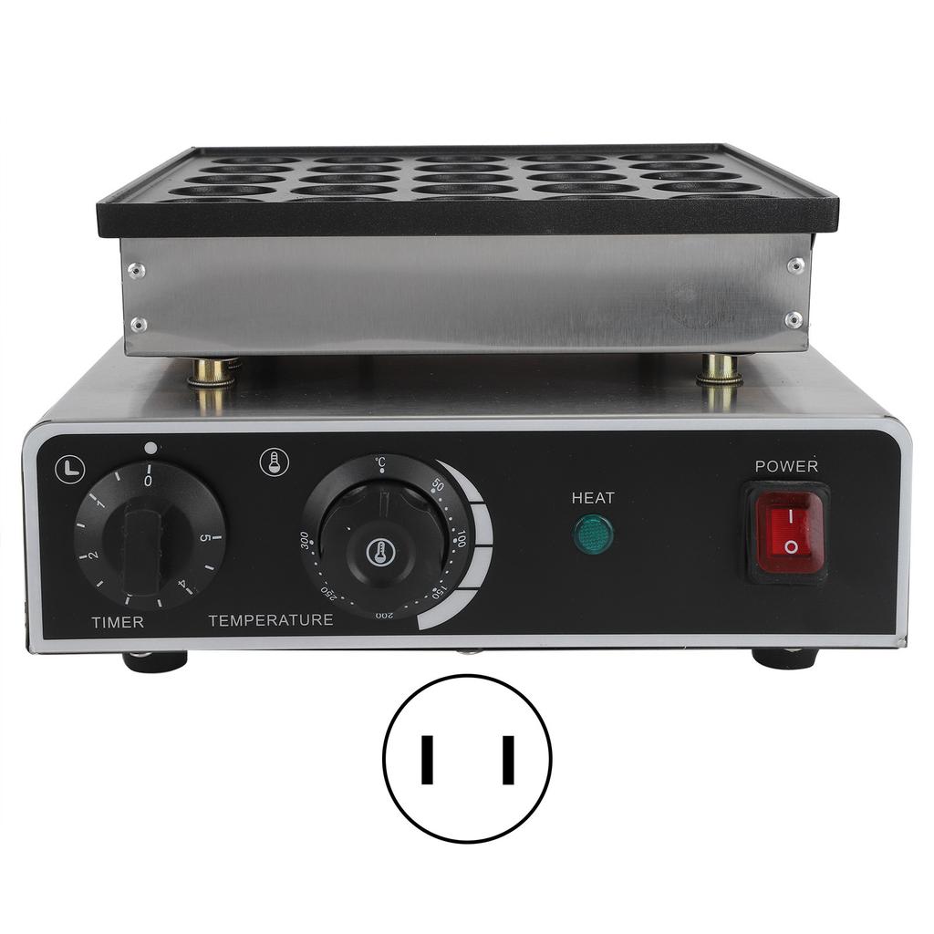 25-Holes 950W Electric Rapid Heating Waffle Maker Muffin Pancake Machine Kitchen ApplianceUK Plug