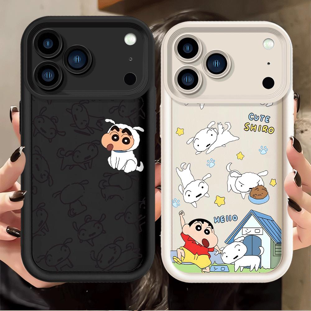 Crayon Shin Chan Little White Phone Cover Case for iPhone 15 Plus 16 Air 13 12 Pro 11 17 Pro Max 14