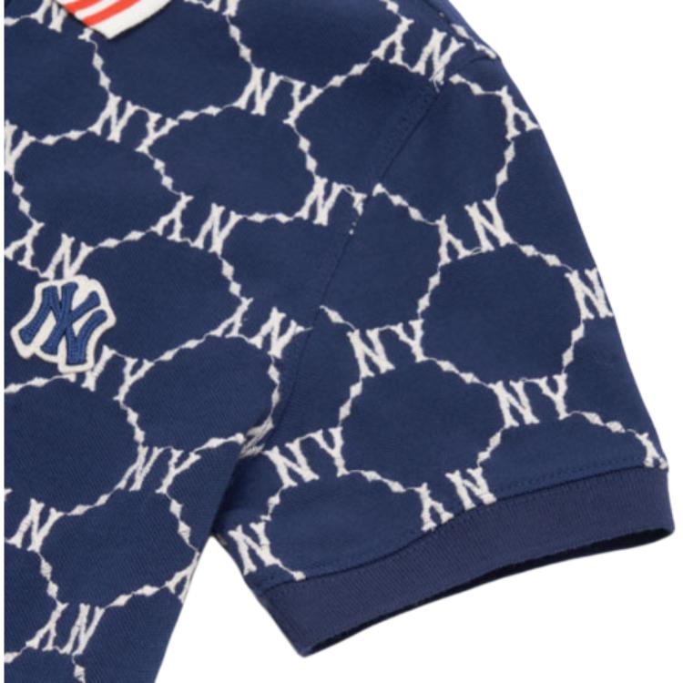 New MLB New York Yankees Polo Shirt Women's Marine Blue 3FPQM6023-50NYL