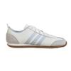 New Adidas VS JOG 2.0 Abrasion Resistant Low Top Casual Shoes Unisex White Blue JS4462