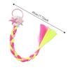 Synthetic Girls Twist Braids Hair Colorful Baby Wig Hairbands Ponytail  Party