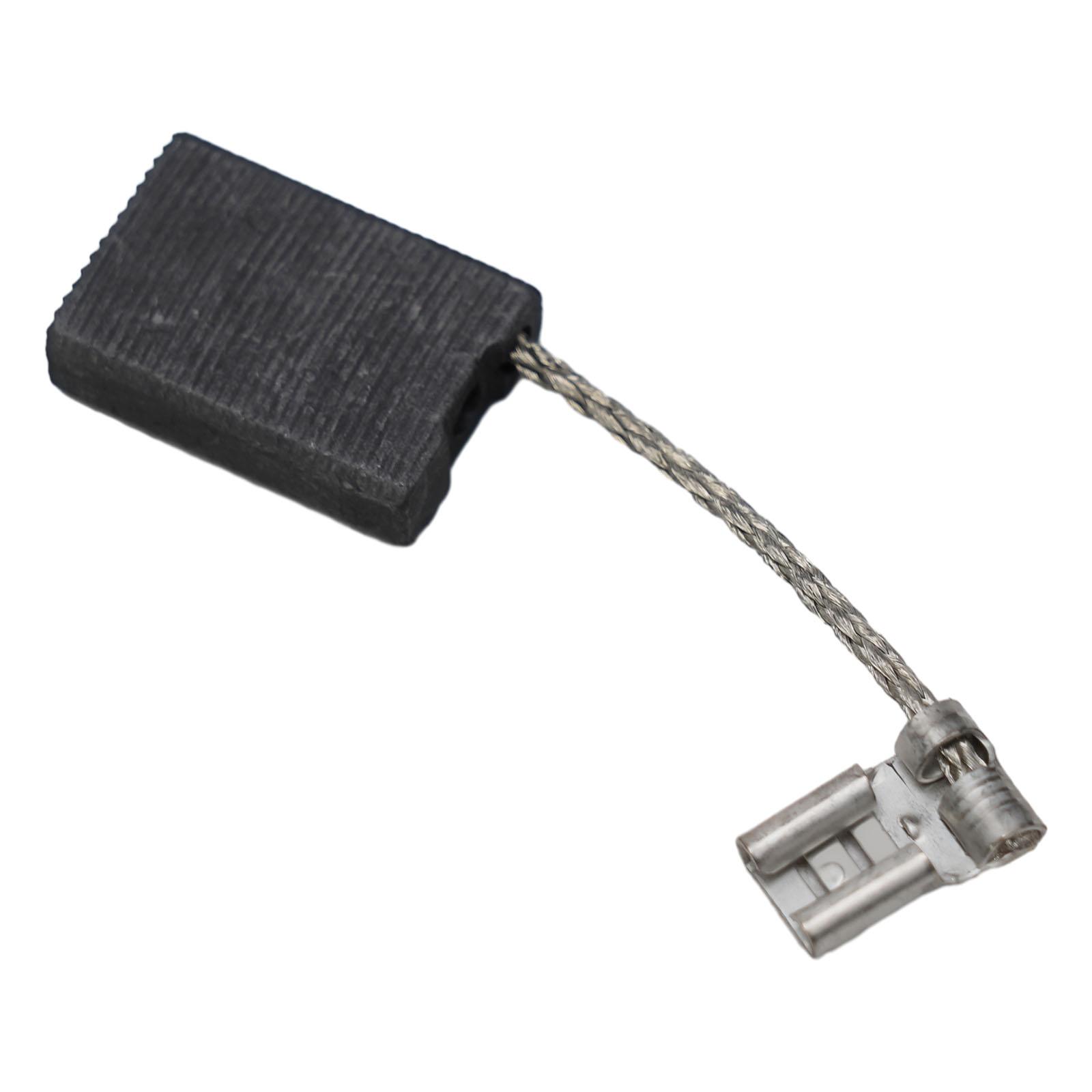 Набор угольных щеток 2 шт. Инструмент для угольных щеток Замена Легко установить Важный инструмент Аксессуар Высокая производительность Для DWE4557 China Mainland