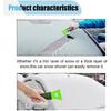 4PCS Ice Scraper For Car Windshield, No Scratch Plastic Ice Shovel Tools For Winter, Window Ice Snow Frost Removal Tool Accessories For Cars, Trucks,