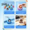Desktop Stress Reliever Animal Backpack Clicker Fidget Toy, Dog Cat Penguin Parrot Tactile Toy Finger Clicker, Relief Handbag Decorative Accessory