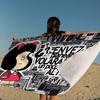 M-Mafalda Girl Microfiber Blanket Quick Drying Beach Towels Oversized Printing Super Absorbent Pool Towel Blanket