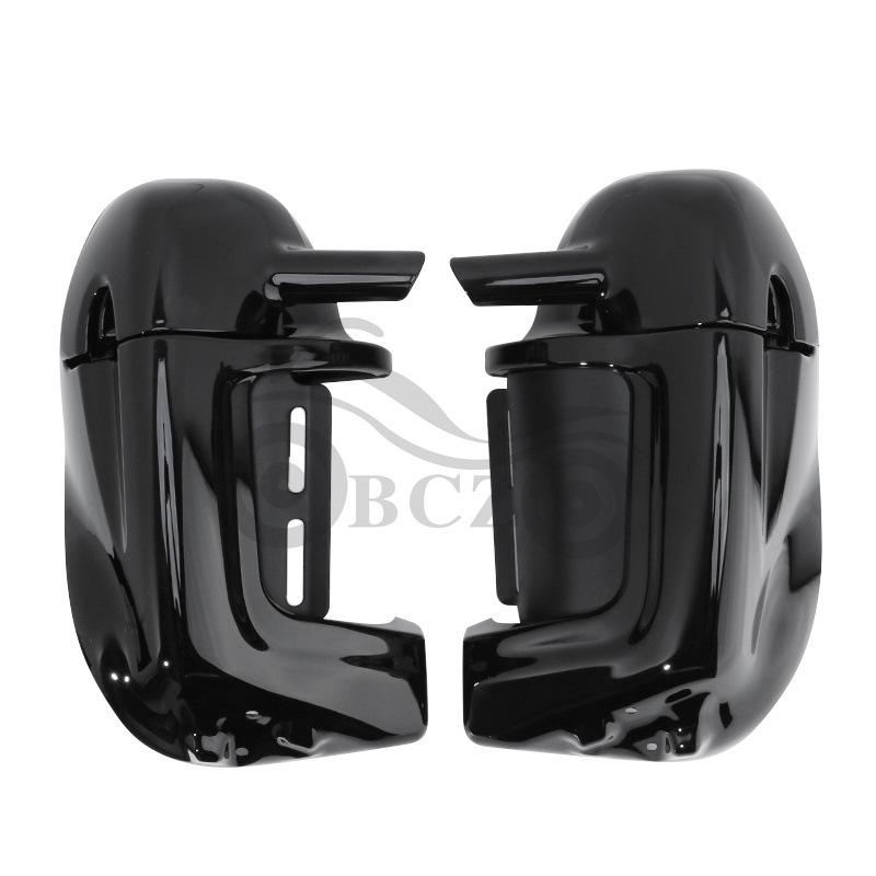 Harley Motorcycle Front Leg Guards & Tool Box for Big Glide/Road King/Street Glide (1997-2013)