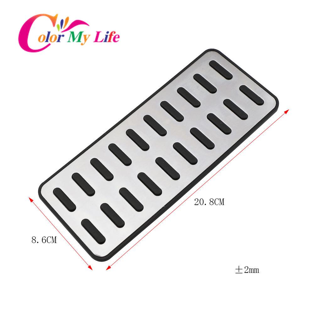 Edelstahl Auto Pedal Abdeckung Pad für Hyundai Accent Solaris I20 2011-2016 Creta Ix25 für Kia K2 Rio Soul MT AT Auto
