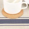 10Pcs Cup Mat Natural Round Wooden Pad Durable Non-Slip Cork Coaster Tea Coffee Mug Drinks Holder For Table Decor Diy Tableware