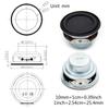 40mm 1.5 Inch Bass MultimediaSpeaker Internal Magnetic Mini Audio Speaker 4 ohm 6W Home Theater Music Loudspeaker 1PC