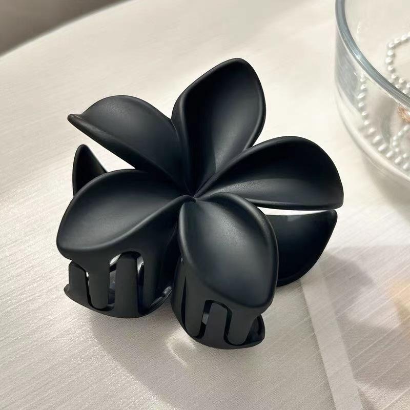 Haarspange mit Acrylblume für Frauen, Haarklammern mit Marmorstruktur, trendige Haarnadel für Mädchen, koreanisches Haar-Accessoire, Kopfbedeckung