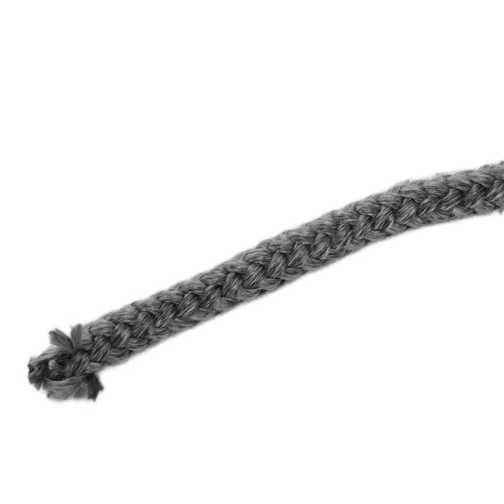Black Fiberglass Sealing Rope 12mm Diameter 2 Meter Length Gasket For Wood Stove Door Fireplace Boiler Industrial Oven Seal