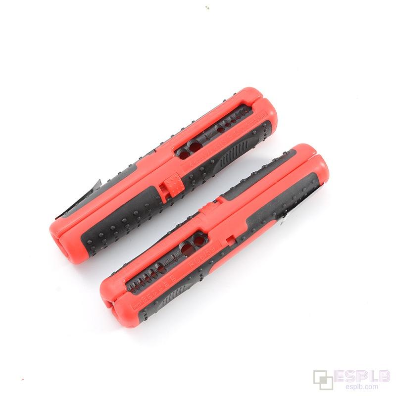 

Portable Multifunctional Wire Stripper Pliers with SK5 Blade for Coaxial Cable RG59 RG6 DIY Electrical Workshop CHINA