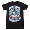 Camiseta Waylon Jennings - Lonesome Onry & Mean Tamanho XL, X-grande, preto, X-Grande