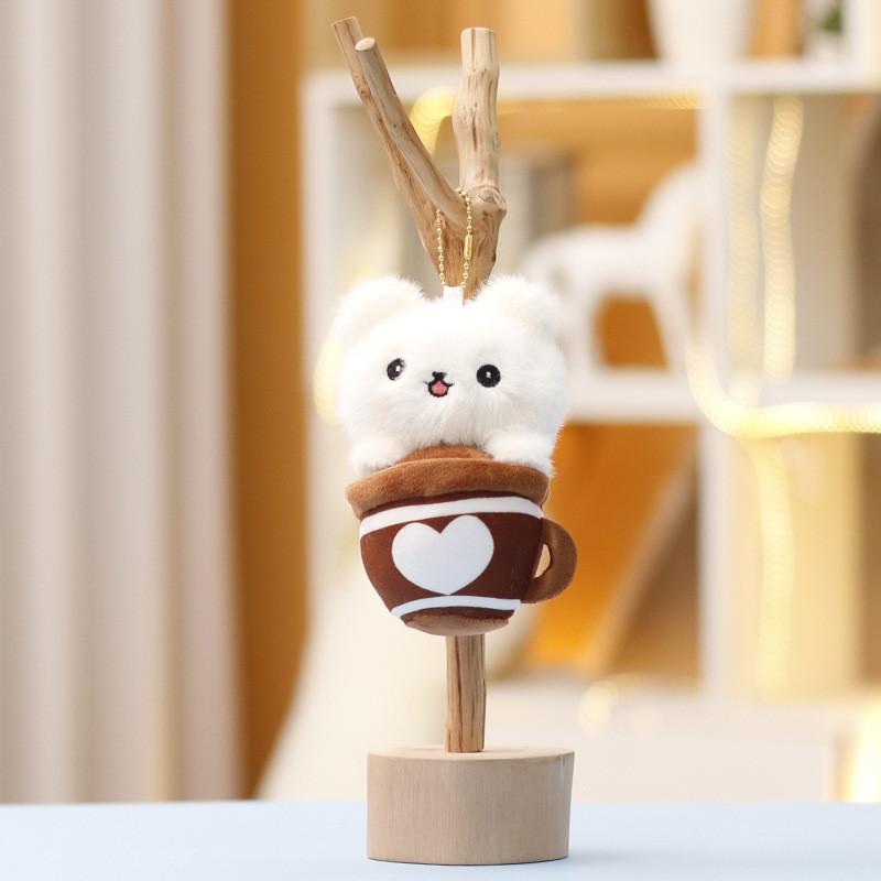 Plush Toy Tea Cup Rabbit Soft Plush Stuffed Animal For Kids Gift Collection
