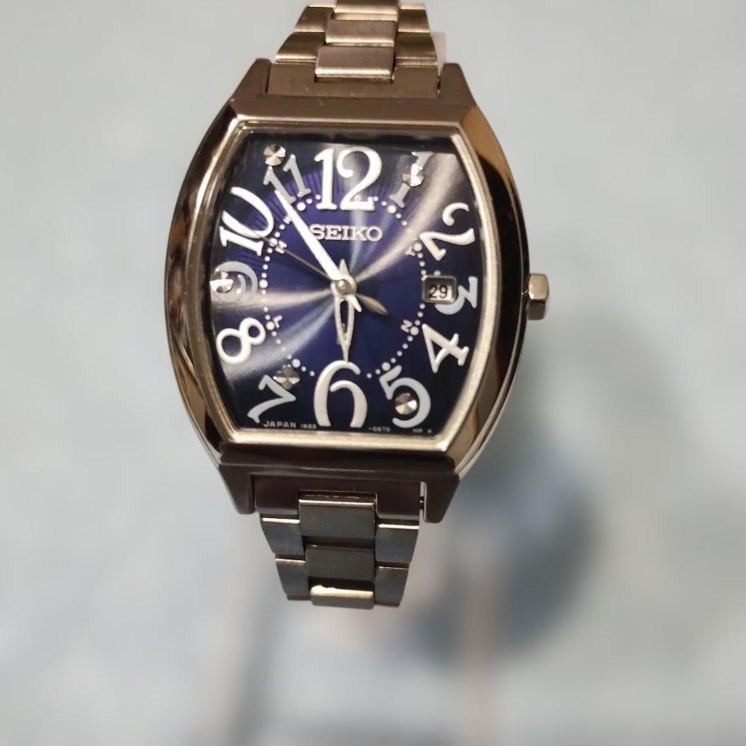 Used Navy dial! Seikokia SEIKO aftercare included