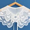 White Women's Lace Collar Bow Fake Collar Cloak Fake False Collars New Collar Insignia
