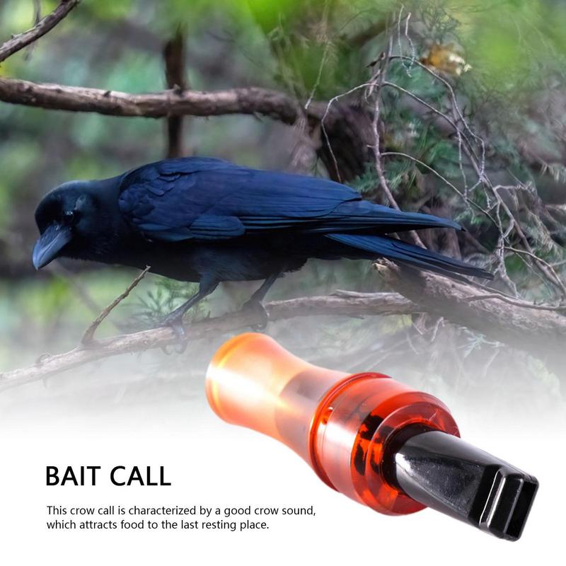 Crow Call Whistle Realistic Crow Hunting Whistle Professional Crow Caller for Outdoor Hunting Bait and Decoy Luring Accessories