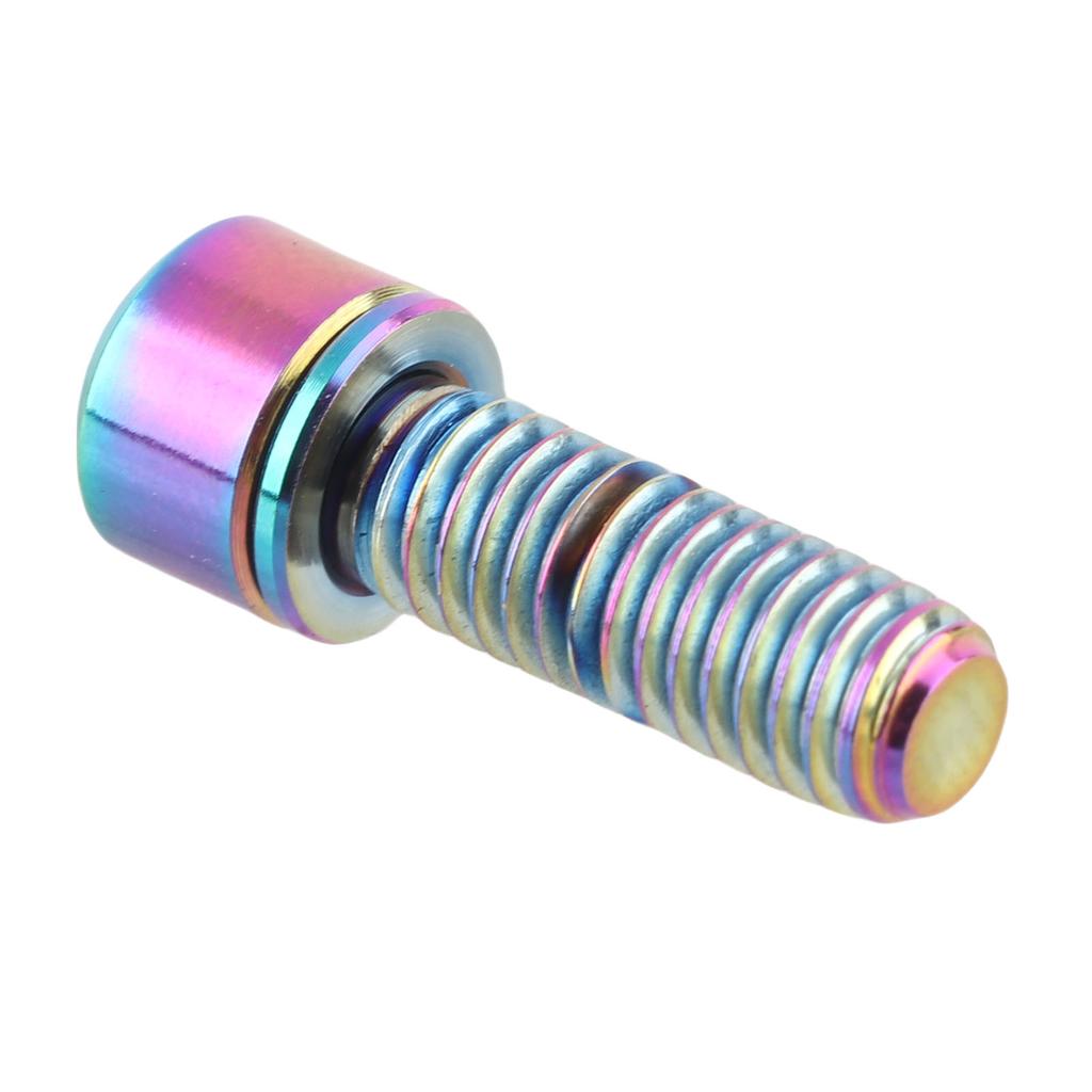 New Titanium Alloy Titanium Tapered Head Bolt Screw With Washer For Mountain Bicycle