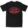 T-Shirt JAWA Logo Moto T-Shirt di Tendenza Manica Corta Y2K Maglietta Divertente Estiva Cotone Girocollo Taglie Forti