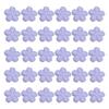 30Pcs Multicolored Fabric Flower Appliques 2CM Flower Charm Hair Accessories For Handmade Hat Bag Clothing Embellishment