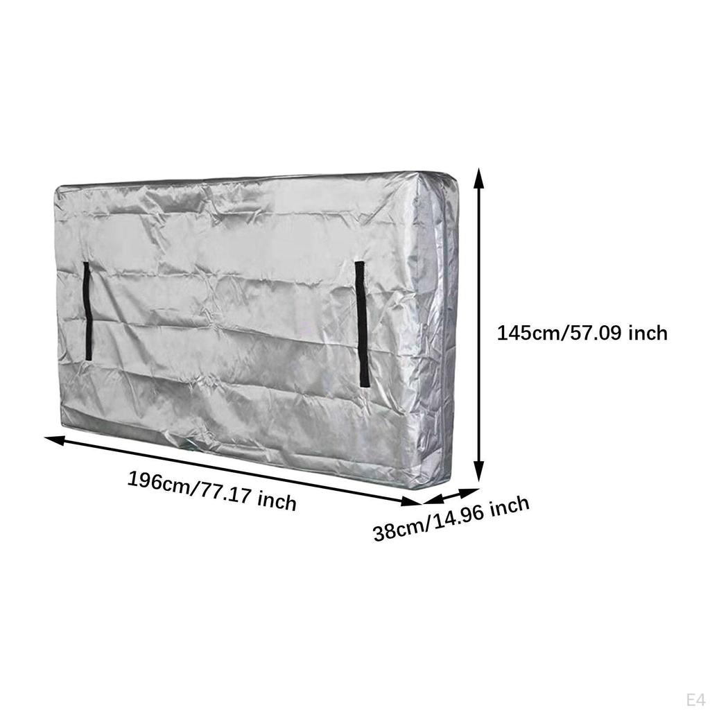 Mattress Bag for Moving and Storage Protector Reusable Protective Thick Tarp Waterproof