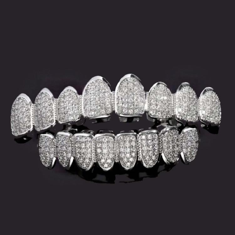 Hip Hop Teeth Removable Dental Teeth Decoration For Men Adult Halloween Cosplay Hip Hop Music Concerts