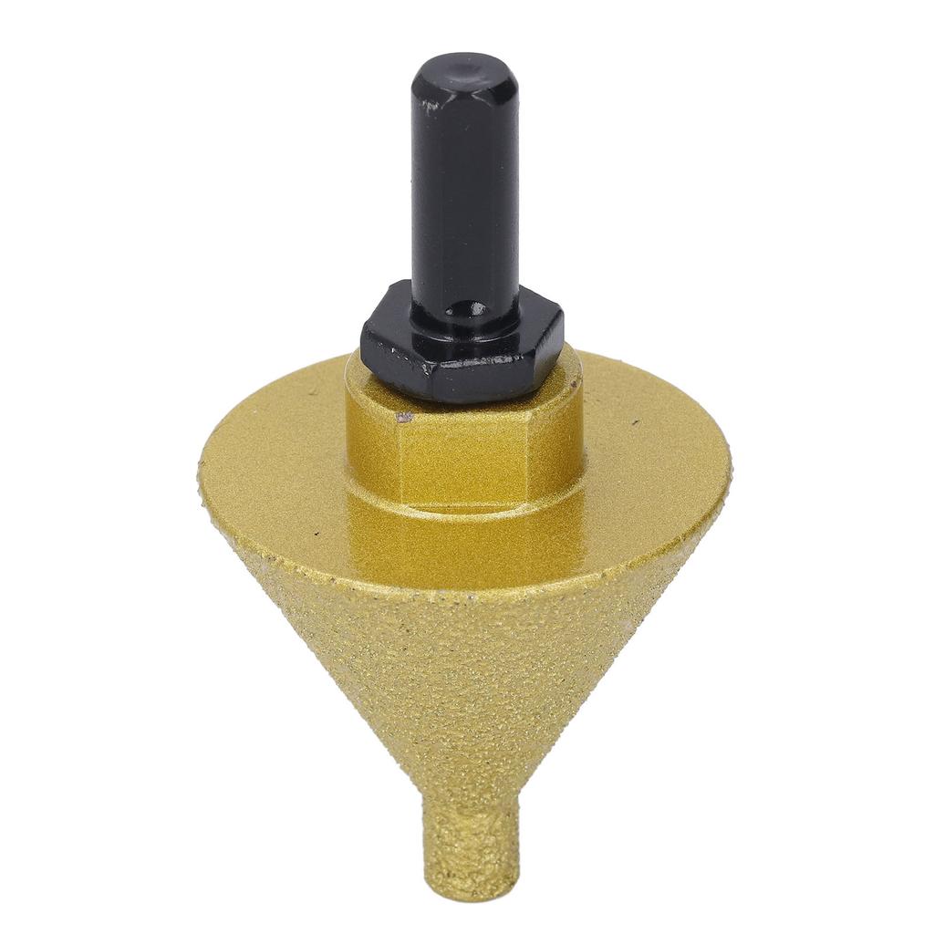 Diamond Beveling Chamfer Bit 50mm M10 Hole Enlarging Trimming Grinding Bit for Marble Quartz Ceramic