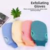 Thick Fabric Shower Body Glove Double Sided Body Scrub Mitt Practical SPA Bath Glove  For Men