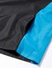 Mizuno Tennis Windbreaker Mesh Size L Shirt, Water-Repellent, Stretch, Lining, Unisex, 62JE7001, 92, Black/Diva Blue,
