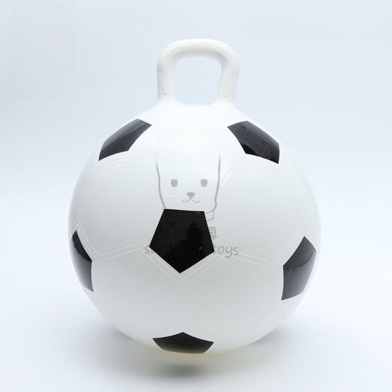 45cm Explosion-Proof Inflatable PVC Jumping Ball with Handle - Children's Toy for Kindergarten