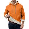 Men's Casual Long-Sleeve Fleece Hoodie With Pockets