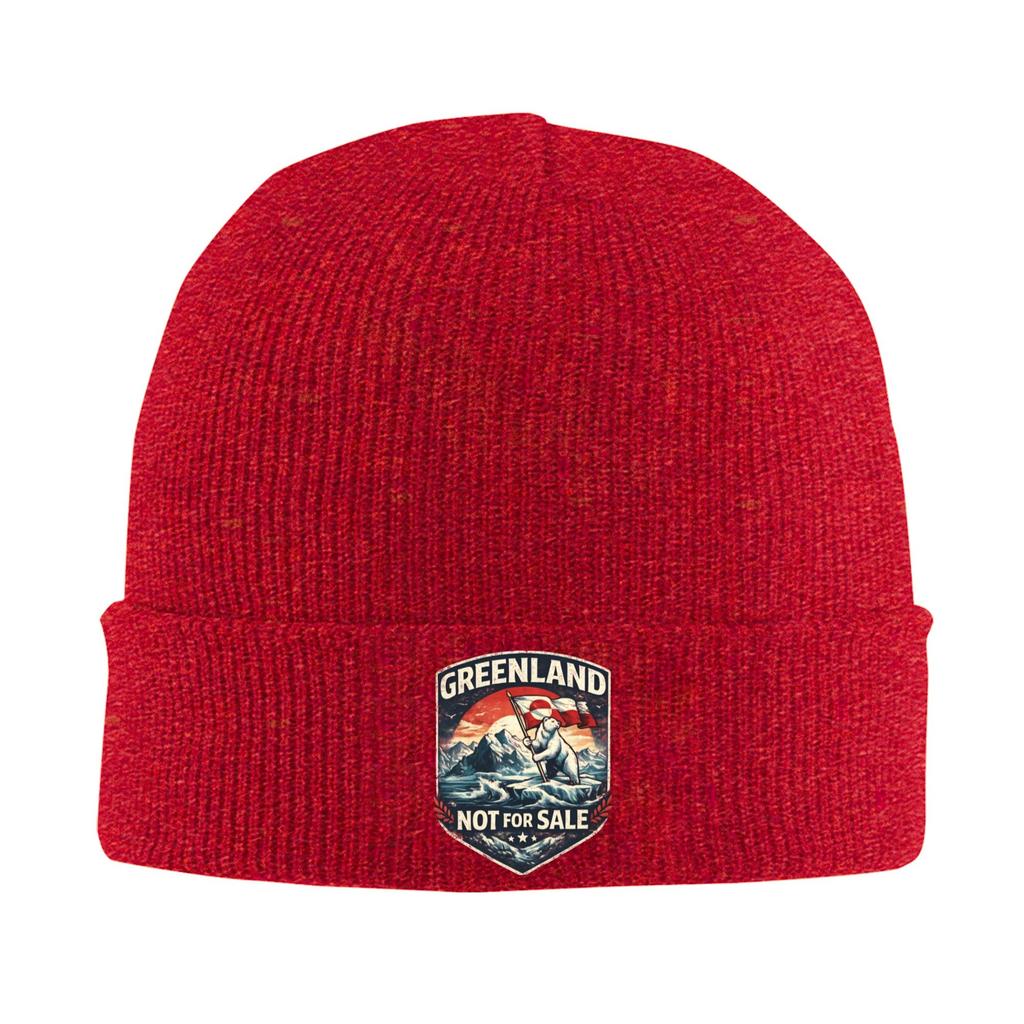 Adult Unisex GreenLand Not For Sale Logo Beanie Hats Hip Hop Knitted Hat Winter Outdoor Caps Design Elastic Bonnet Hats