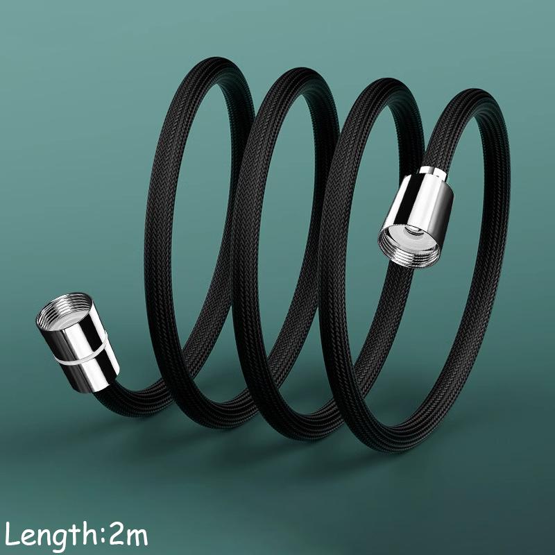 Braided Shower Pipe Shower Pipe Universal Water Pipe  And Cold Bathroom Explosion-Proof Pipe Nozzle Connecting Pipe