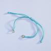Wax rope woven bracelet DIY accessories Male and female couples adjustable work in progress Weaving bracelet accessories