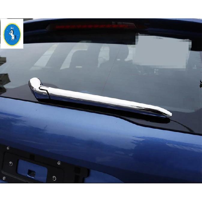 Exterior Refit Kit Chrome Rear Window Windscreen Wiper Protection Kit Frame Cover Trim For Volvo XC60 2018 - 2024 ABS Accessorie