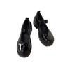 British Style Black Small Leather Shoes Women's Spring and Autumn Models Japanese Thick-soled Heightened Mary Jane Shoes Lolita Jk Shoes