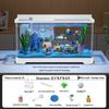 Eco-Friendly Self-Circulating Goldfish Tank: Small To Medium Size for Home, Living Room, or Balcony