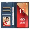 FORWENW Для Xiaomi Redmi Note 13 Pro 4G/Poco M6 Pro 4G Чохол Гумовий Край Поліуретанова Шкіра Чохол для Телефона