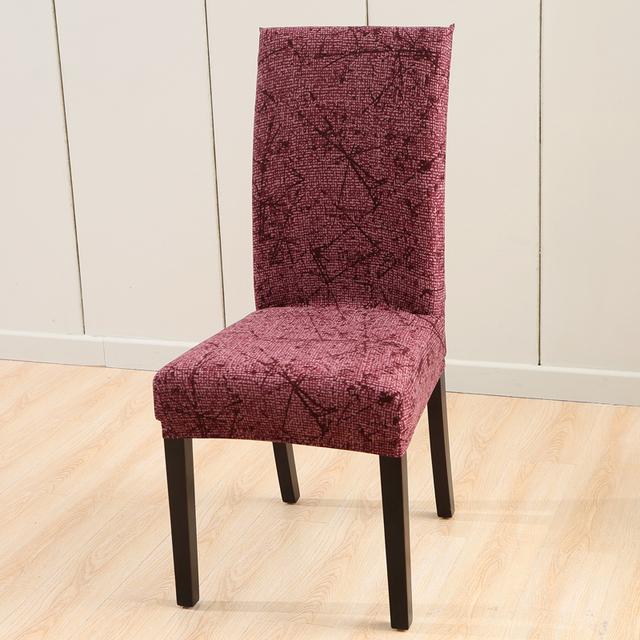 Spandex-elastische Stuhlhussen für Hochzeiten, Büro, Hotel, Stuhlbezug, Sitzbezug für Esszimmer, schützen für Haustiere