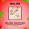 Yahvi Sanfte Fußcreme für trockene Füße Gojiberry Ayurvedische Riss-Fersen-Reparaturcreme 30 ml