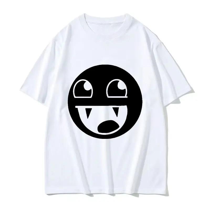 Trendy Casual Fashionable and Highquality Tshirt Trendy Casual Domo Kun Funny Emoji Womens Summer Shortsleeved S
