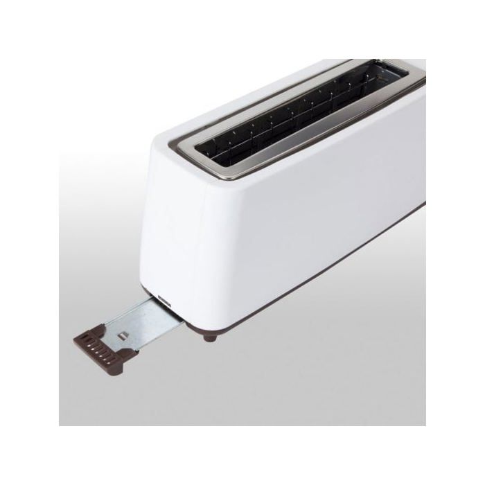Grille-Pain JATA TT579 - Blanc - Fonction Décongélation - 900W - 6 Niveaux De Dorage