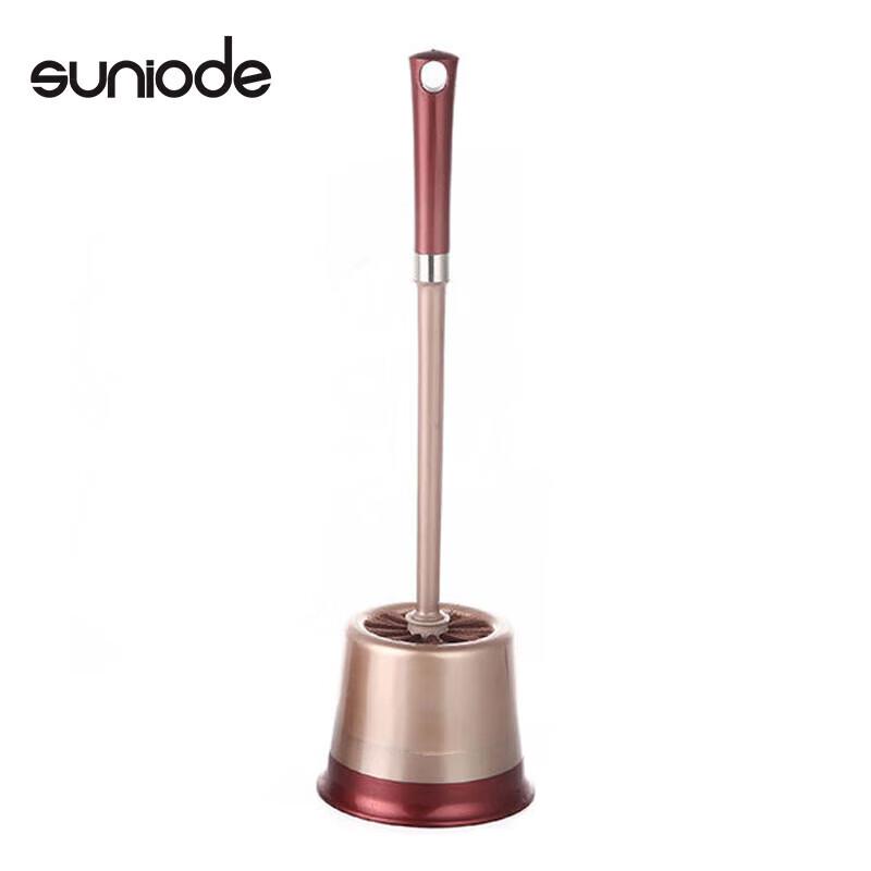 Round Head Toilet Brush with Base