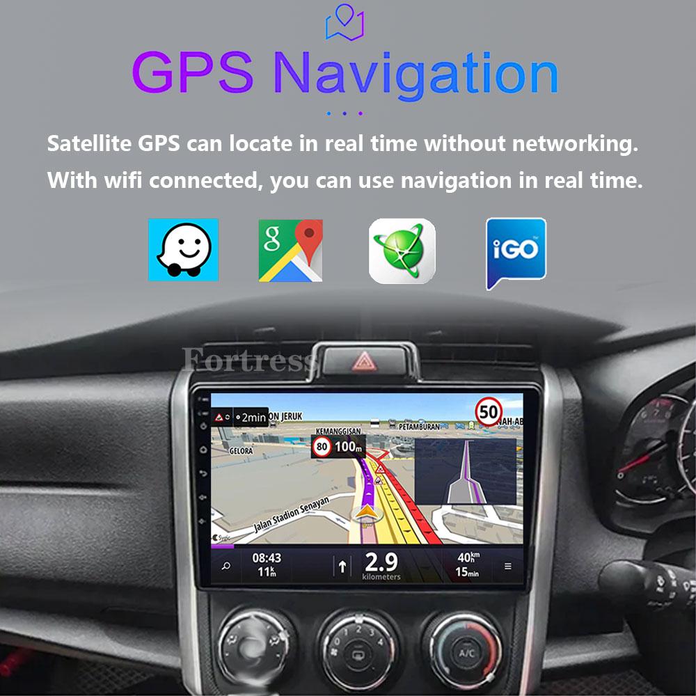 Android OS GPS Navi Car Multimedia Radio Player for Toyota Corolla Axio 2 Fielder 3 E160 2012 - 2021 Bluetooth Audio DSP Stereo