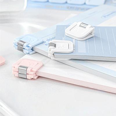 Multi-Function Mini Clip Set Cute  Document Holder for Test Papers Notes Colorful Adorable Page Clip for School Office Organizer